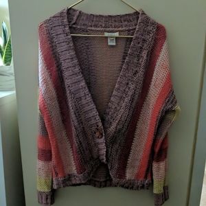 Sundance Multicolor Cardigan Sweater Small